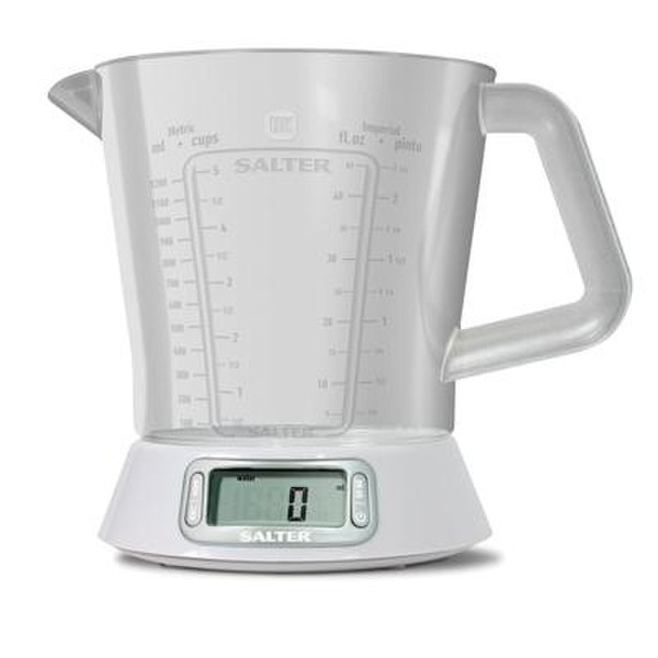 Salter 1086WHDR Electronic kitchen scale Weiß