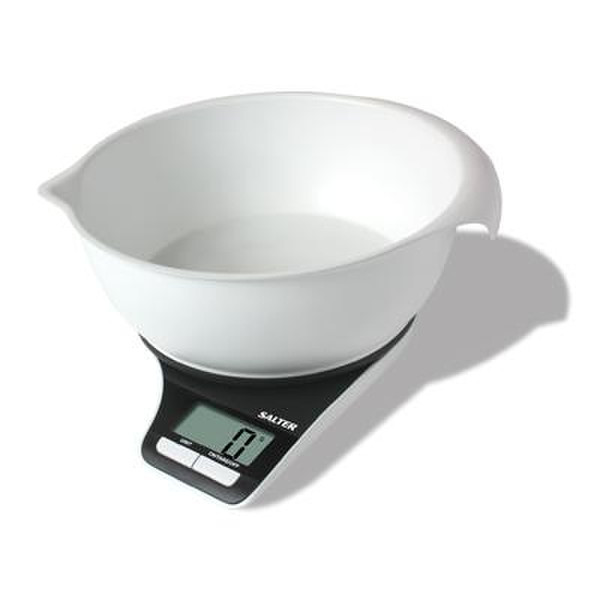 Salter 1089BKWHDR Electronic kitchen scale Schwarz, Weiß