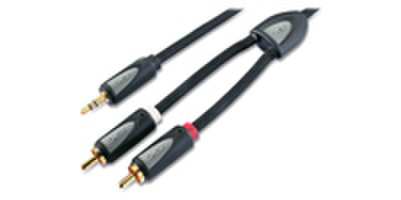 APC AV Pro Interconnects RCA Audio, 1M 1m 3.5mm 2 x RCA audio cable