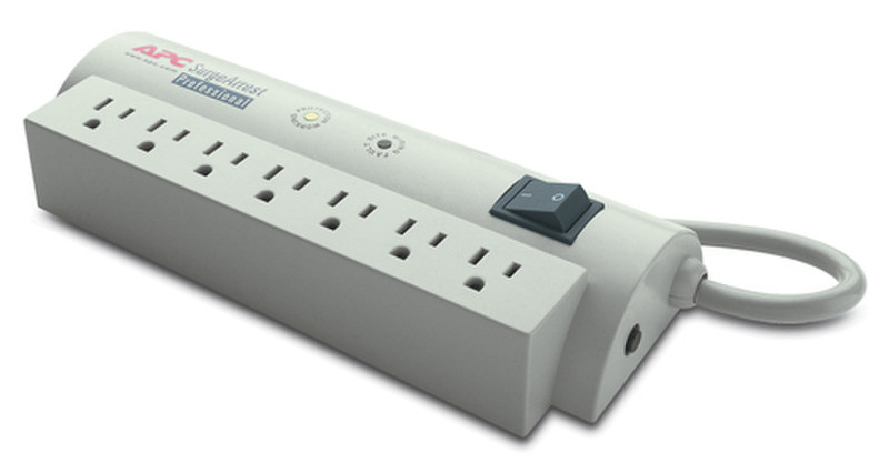 APC PRO7T Professional SurgeArrest 7AC outlet(s) 120V 1.8m Beige surge protector