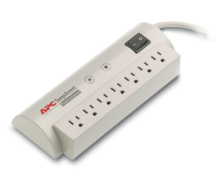 APC PRO7 Professional SurgeArrest 7AC outlet(s) 120V 1.8m Beige surge protector