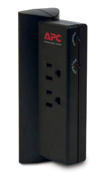 APC P4T Essential SurgeArrest 4AC outlet(s) 120V Black surge protector