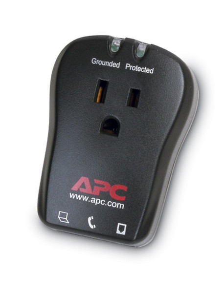 APC SurgeArrest Notebook 1AC outlet(s) 120V surge protector