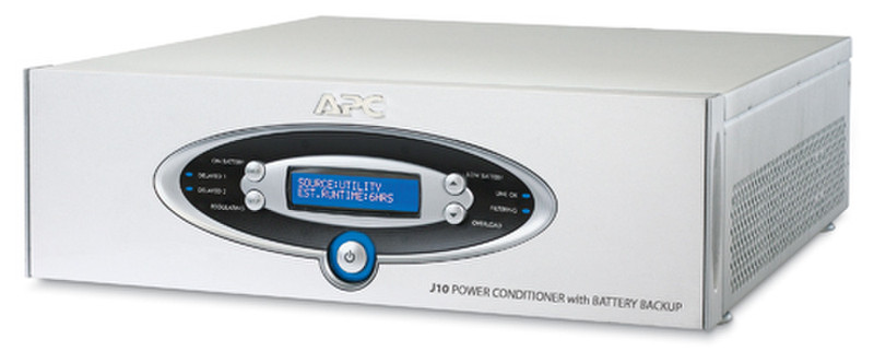 APC J Type AV Power Conditioner with Battery 12AC outlet(s) 120V 3m Silver surge protector