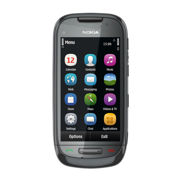 Nokia C7 8GB Schwarz