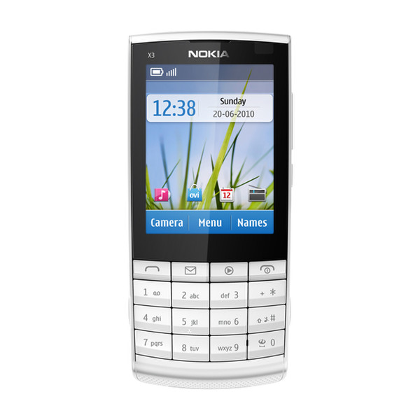 Nokia X3 Silber