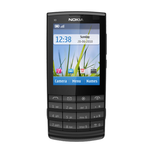 Nokia X3 Schwarz