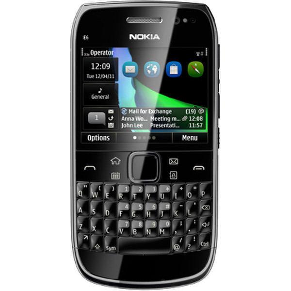 Nokia E6 8ГБ Черный