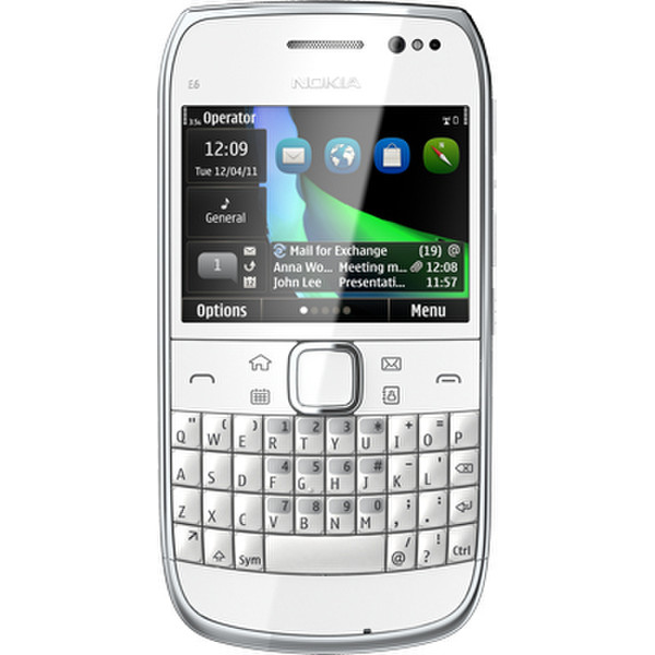 Nokia E6 8GB Weiß