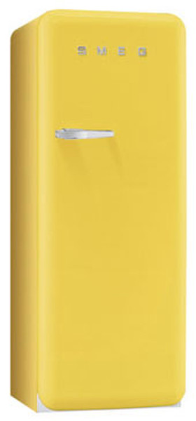 Smeg FAB28RG1 freestanding 248L A++ Yellow combi-fridge