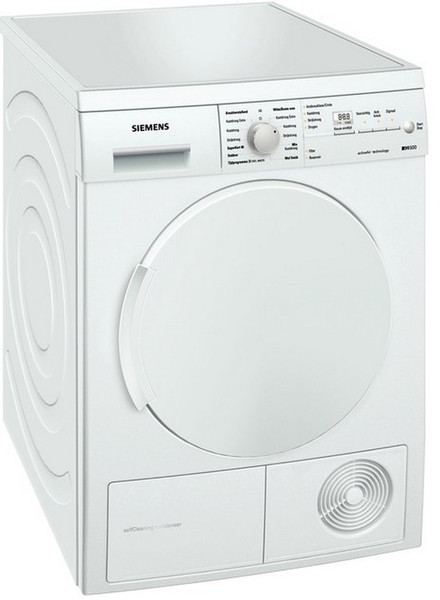 Siemens WT44W371NL Отдельностоящий Фронтальная загрузка 7кг A+ Белый сушилка для белья