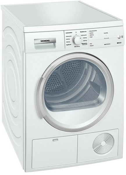 Siemens WT46E174NL Freistehend Frontlader 7kg B Weiß Wäschetrockner