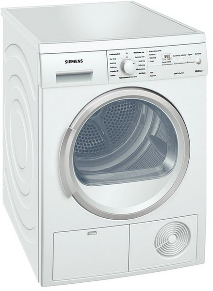 Siemens WT46E304NL Freistehend Frontlader 7kg B Weiß Wäschetrockner