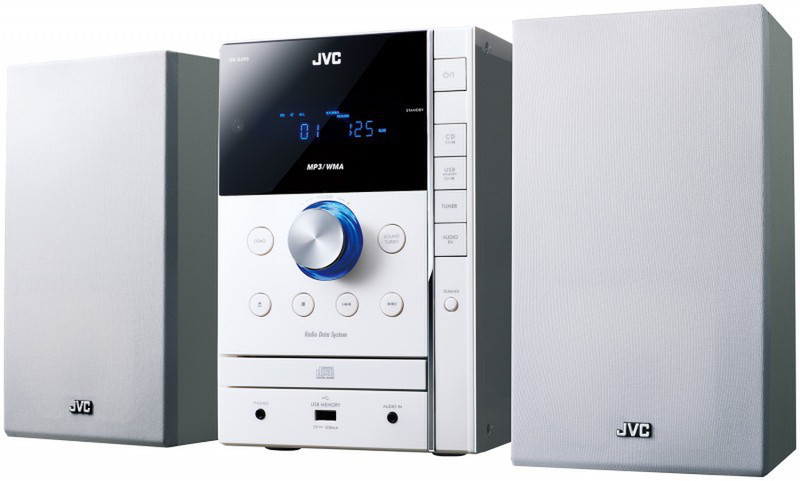 JVC UX-G395 Mini-Set 60W Weiß