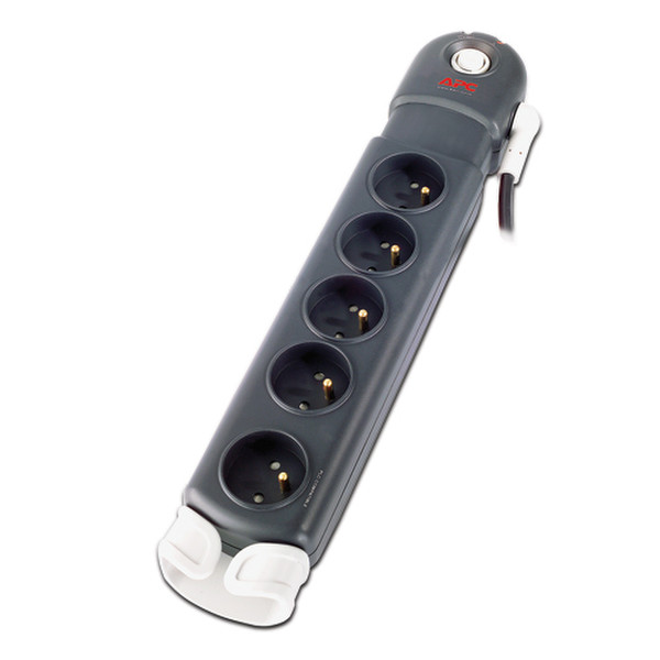 APC SurgeArrest Essential 5AC outlet(s) 230V 1.83m Grey surge protector