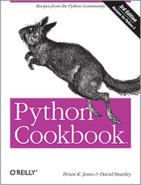 O'Reilly Python Cookbook 800pages software manual