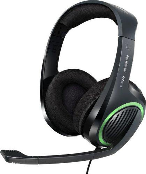 Sennheiser X320 Binaural Kopfband Schwarz Headset