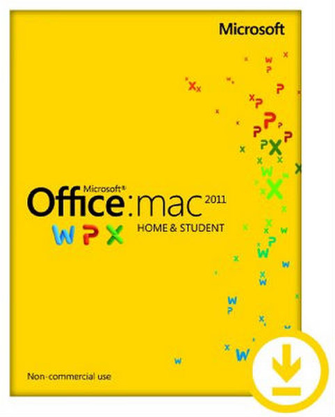 Microsoft Office for Mac Home and Student 2011