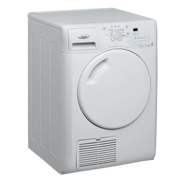 Whirlpool Green 40 Freistehend Frontlader 7kg Nicht spezifiziert Weiß