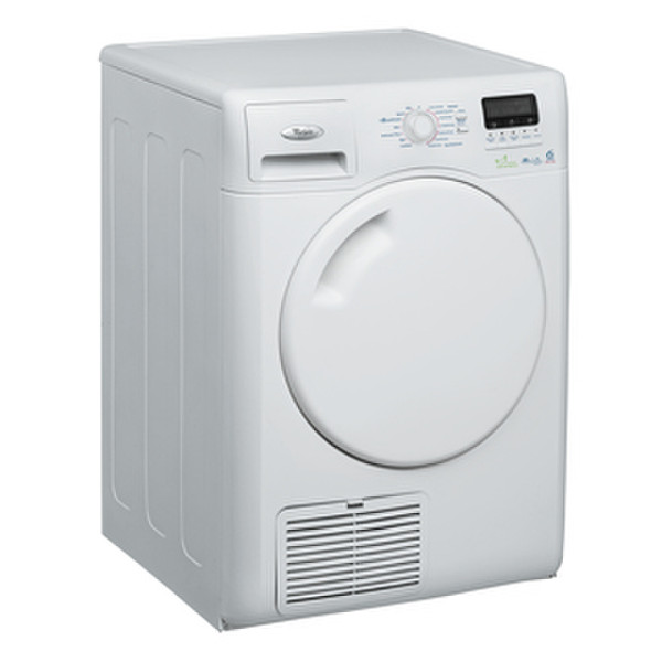 Whirlpool Green 50 freestanding Front-load 8kg Unspecified White