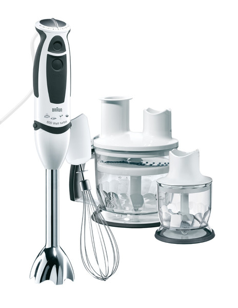 Braun MR 550 BUFFET Immersion blender Grey,White 1.5L 600W