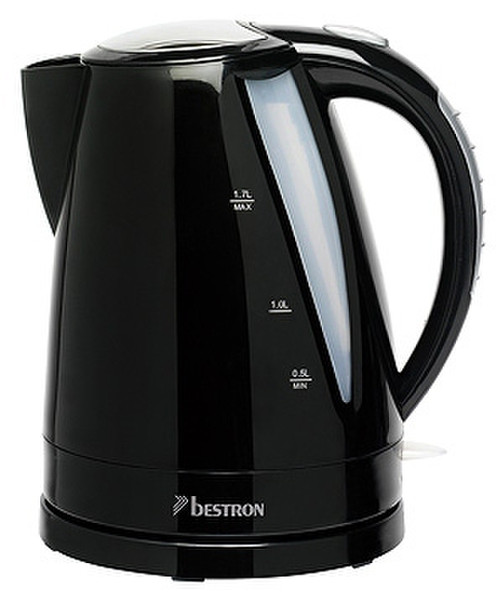 Bestron AF727 1.7L Black 1850W electrical kettle