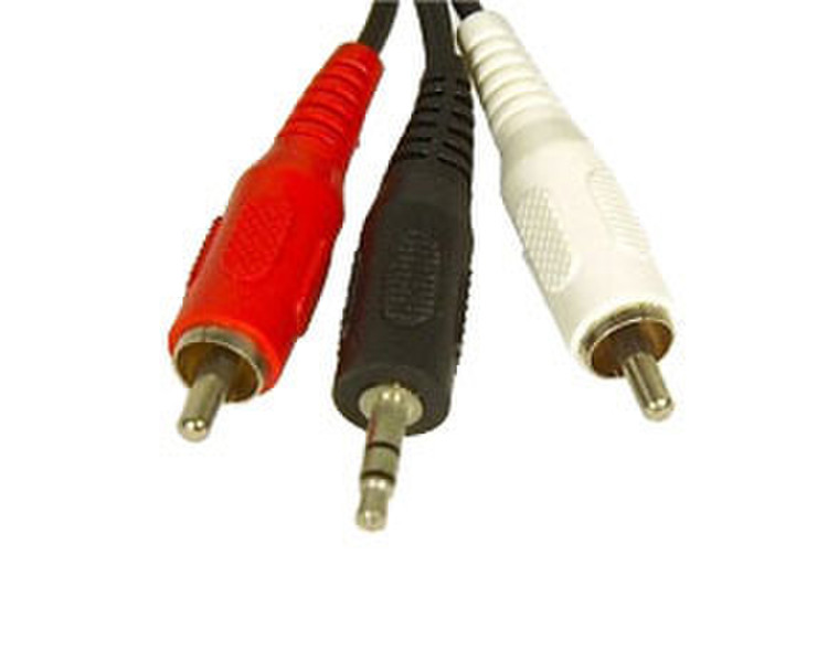 Temium TA200C 1.5m 3.5mm RCA Schwarz Audio-Kabel