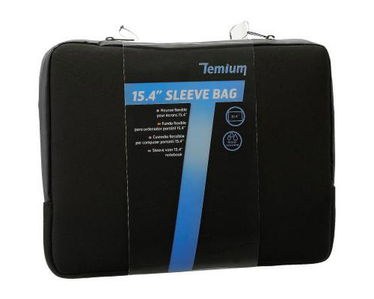 Temium 154G10028 15.4Zoll Sleeve case Schwarz Notebooktasche