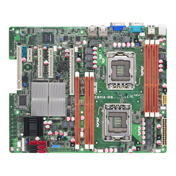 ASUS Z8NA-D6C Intel 5500 ATX server/workstation motherboard