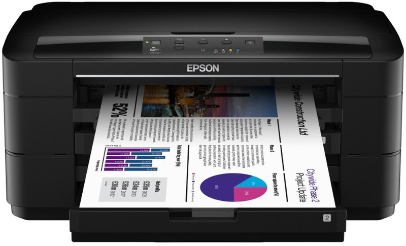 Epson WorkForce WF-7015 Цвет 5760 x 1440dpi A3 Wi-Fi Черный струйный принтер