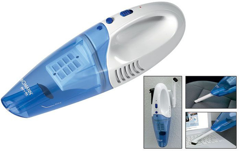 Bomann AKS 960 CB Dust bag Blue,White handheld vacuum