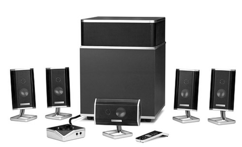 Altec Lansing FX5051 Speaker System - 5.1-channel 28W Schwarz Lautsprecher