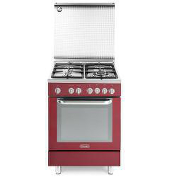 DeLonghi DEMR-664 Freestanding Gas hob A Red