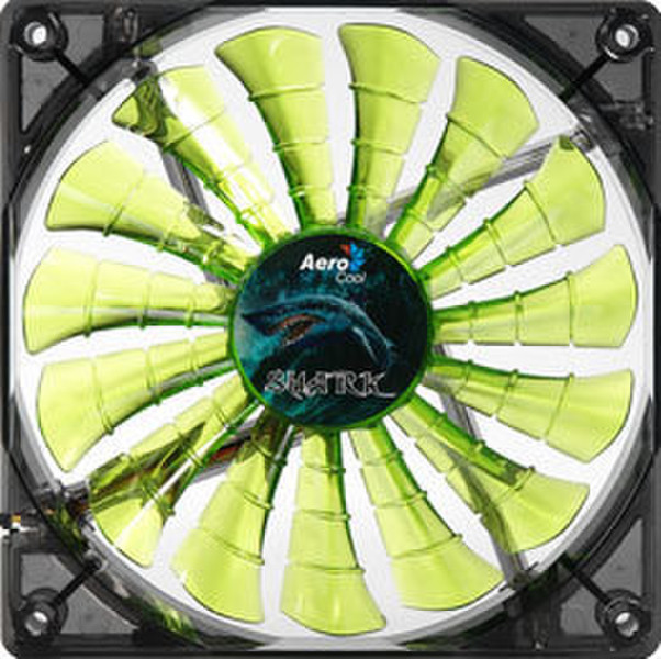 Aerocool Shark Fan Evil Green Edition 12cm Корпус компьютера Вентилятор