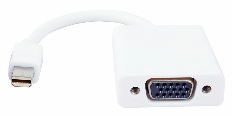 Urban Factory CBB11UF 0.15m VGA (D-Sub) mini Displayport Weiß Videokabel-Adapter