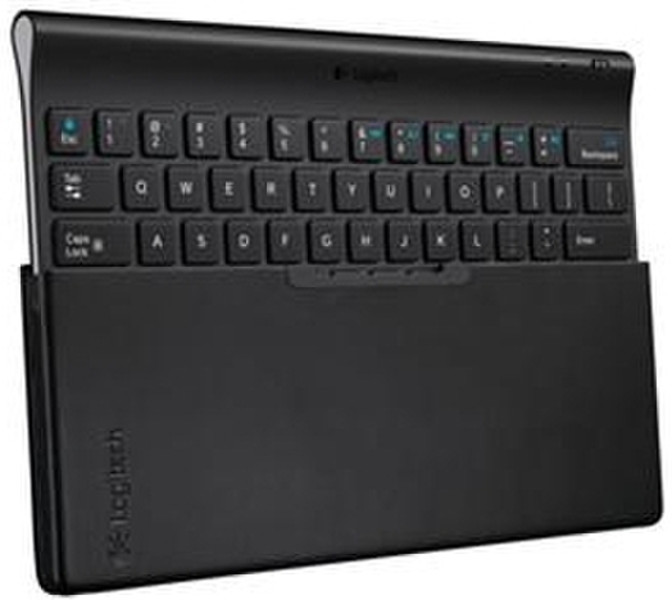 Logitech 920-003296 Bluetooth QWERTY Черный клавиатура для мобильного устройства