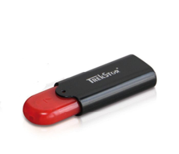 Trekstor CLICK 16GB USB 2.0 Typ A Schwarz, Rot USB-Stick