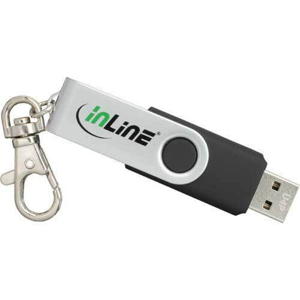 InLine 35023I 8GB USB 2.0 Type-A Black USB flash drive