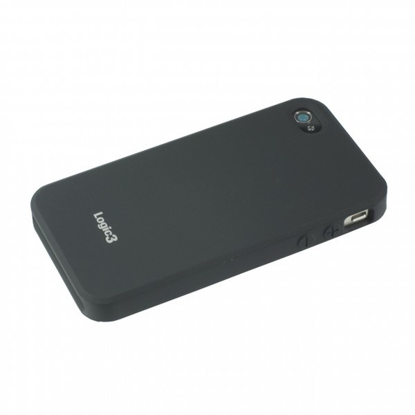 Logic3 Silicone Case iPhone 4S Черный лицевая панель для мобильного телефона