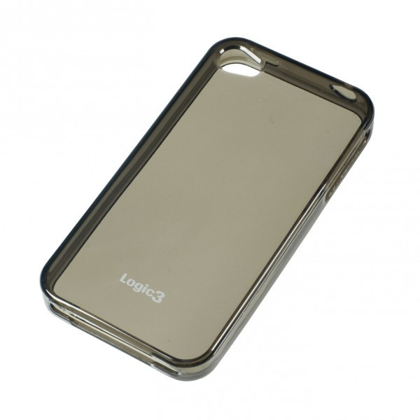 Logic3 Gel Case iPhone 4S Schwarz Handy-Schutzhülle