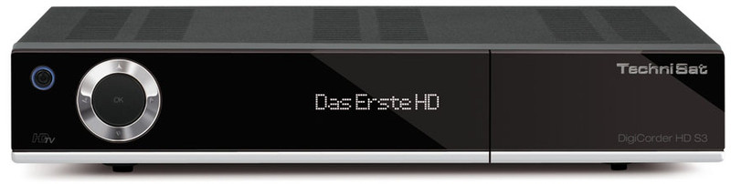 TechniSat Digicorder ISIO S3 Schwarz 320GB Спутник Full HD Черный приставка для телевизора