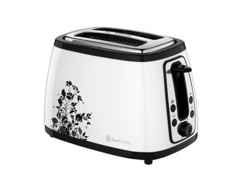 Russell Hobbs Cottage Floral 2slice(s) 980W Black,White