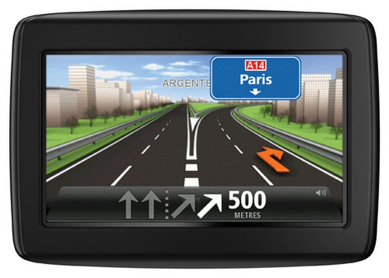 TomTom Start 20 Central Europe Handheld/Fixed 4.3" LCD Touchscreen 181g Black