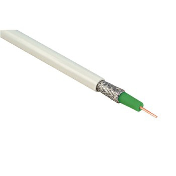 Hama 00086684 50m White coaxial cable