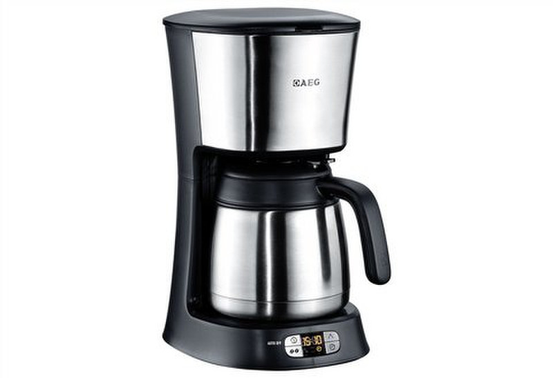 AEG KF5265 Drip coffee maker 15cups Black,Stainless steel
