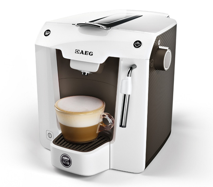 AEG LM5100 Espresso machine 0.9L 1cups Brown,White
