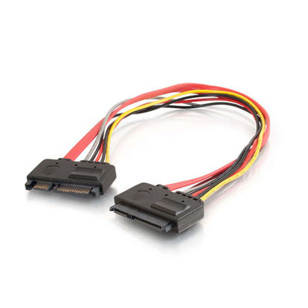 C2G 10256 0.3м Разноцветный кабель SATA