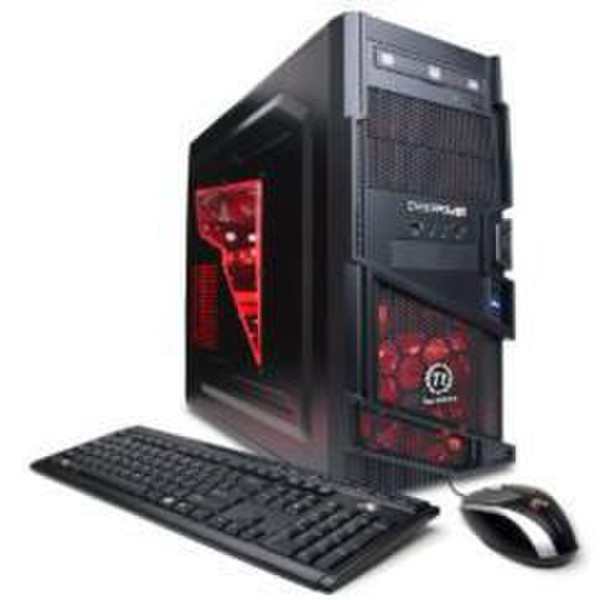 CyberpowerPC GUA250 3.1GHz FX 4100 Midi Tower Black,Red PC