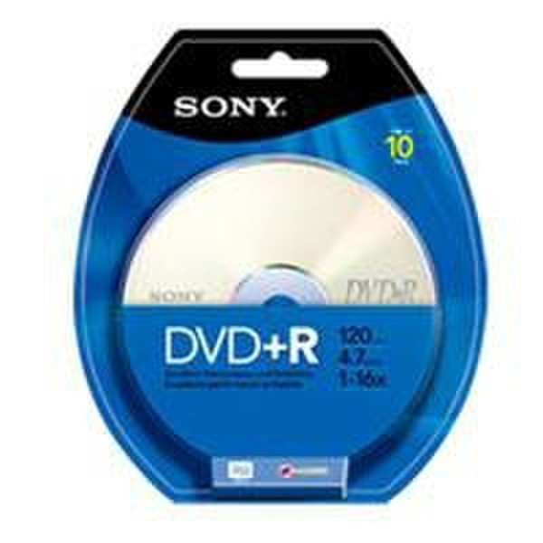 Sony DVD+R 10 pack 4.7GB DVD+R 10Stück(e)