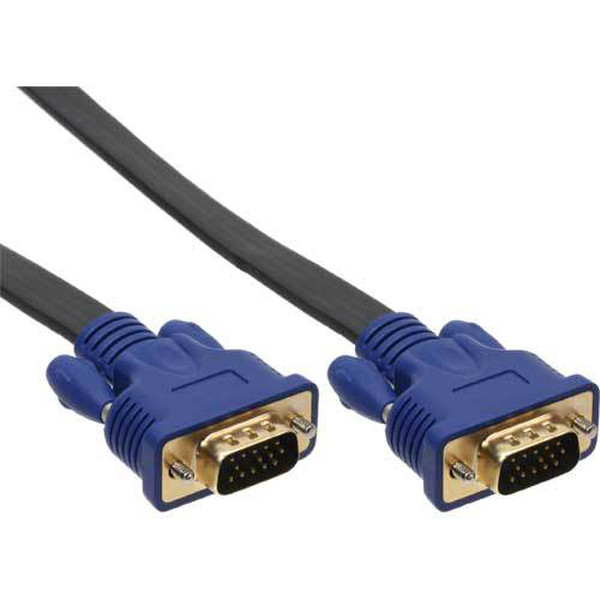 InLine 17715F 1.5м VGA (D-Sub) VGA (D-Sub) Черный VGA кабель